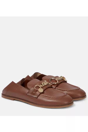 Chloé Naiset Loaferit - Aryel leather loafers