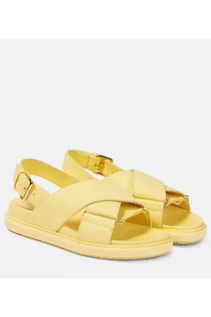 Marni Naiset Sandaalit - Fussbett leather sandals