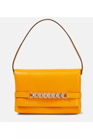Victoria Beckham Naiset Olkalaukut - Mini Chain leather shoulder bag