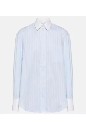 Victoria Beckham Naiset Pitkähihaiset - Cotton shirt