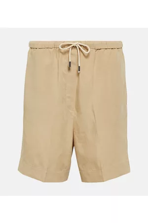 Totême Naiset Shortsit - Tailored drawstring shorts