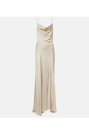 Simkhai Naiset Maksimekot - Satin maxi slip dress