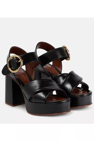 Chloé Naiset Sandaletit - Lyna leather platform sandals