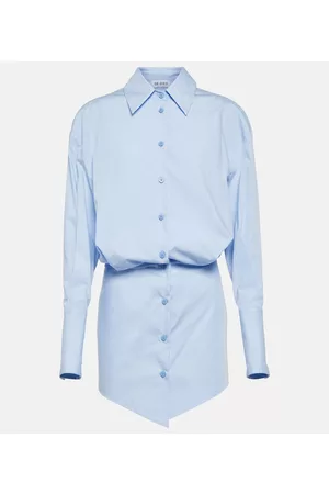 The Attico Naiset Minimekot - Cotton shirt dress