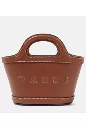 Marni Naiset Ostoskassit - Tropicalia Micro leather tote bag