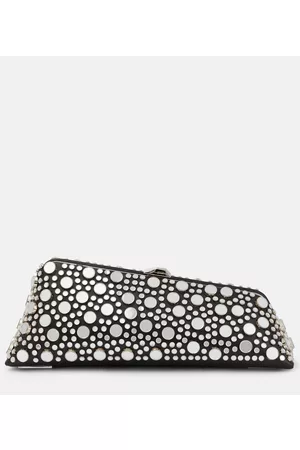 The Attico Naiset Clutch laukut - Long Night Small embellished leather clutch