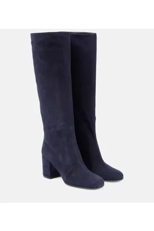 Gianvito Rossi Naiset Ylipolvensaappaat - Knee-high suede boots