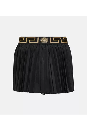 VERSACE Naiset Minihameet - Greca pleated miniskirt
