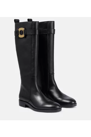 Chloé Naiset Ylipolvensaappaat - Channy leather knee-high boots