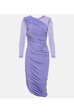 Norma Kamali Naiset Midimekot - Diana ruched jersey midi dress