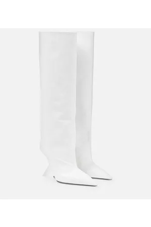 The Attico Naiset Ylipolvensaappaat - Cheope leather knee-high boots