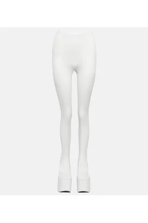 Camden jersey pantaleggings in white - Balenciaga