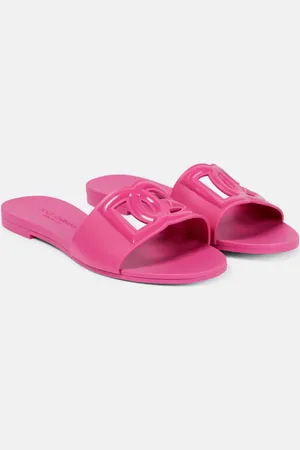Dolce & Gabbana DG rubber slides