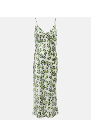 EMILIA WICKSTEAD Trinny floral silk satin slip dress
