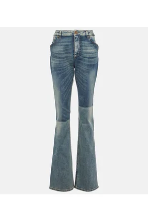 Balmain Mid-rise bootcut jeans