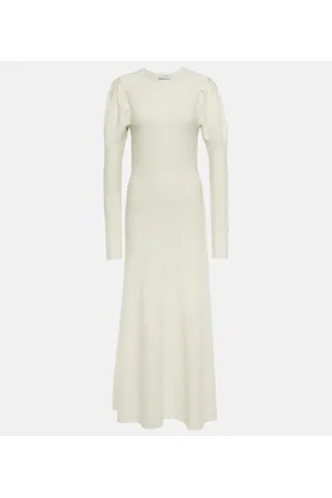 GABRIELA HEARST Hannah wool and cashmere midi dress