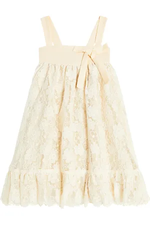 Petite Amalie Polka dot tulle dress