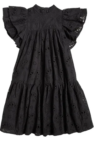 Petite Amalie Embroidered cotton dress