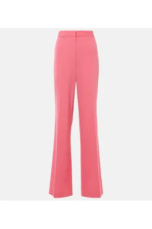 Stella McCartney Iconic high-rise wool-blend flared pants
