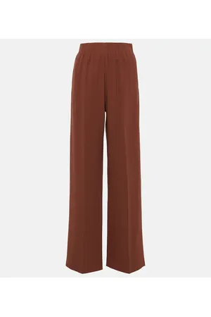 Fforme Maud high-rise lamÃ© wide-leg pants