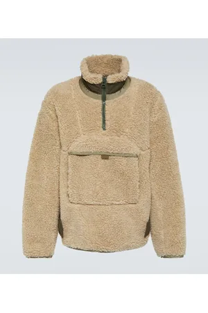 SACAI Faux shearling jacket