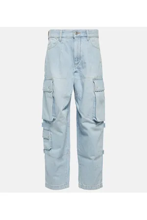 Isabel Marant Elore denim cargo pants