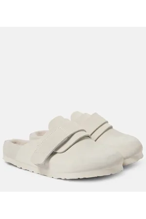 Birkenstock X Tekla Nagoya suede slippers