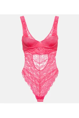 VERSACE Lace bodysuit