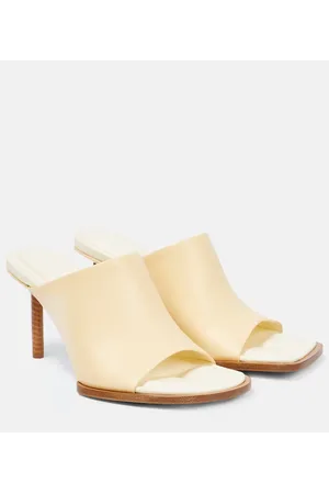 Jacquemus Les Mules CarrÃ©s Ronds leather mules