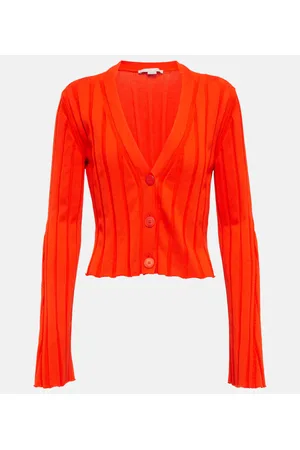 Stella McCartney Ribbed-knit cotton cardigan