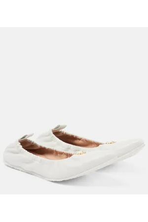Gianvito Rossi Alina leather ballet flats
