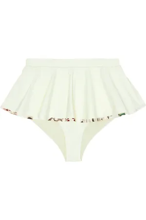 Marysia Ruffle-trimmed bikini bottoms