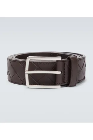 Bottega Veneta Intreccio leather belt