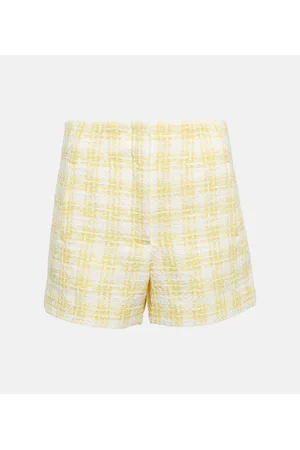 VERONICA BEARD Jazmin gingham tweed shorts