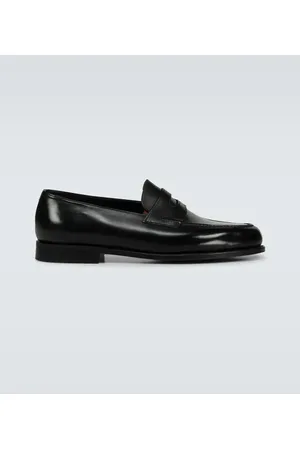 JOHN LOBB Lopez leather loafers