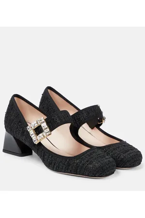 Roger Vivier TrÃ¨s Vivier embellished Mary Jane pumps