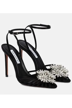 Aquazzura Crystal Margarita embellished pumps