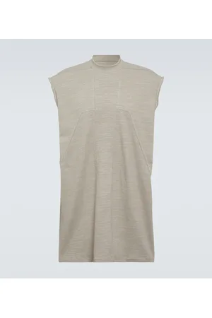 Rick Owens Cotton jersey tank top