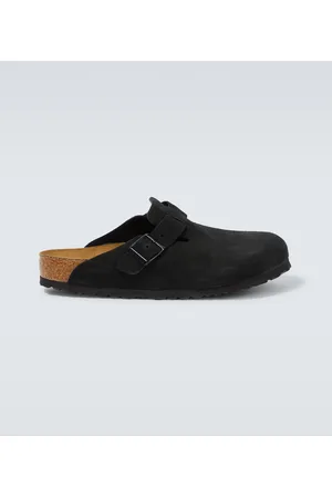 Birkenstock Boston SBF suede mules
