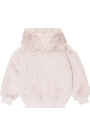 Molo Maureen faux fur hoodie