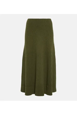 Chloé ChloÃ© Ribbed wool maxi skirt