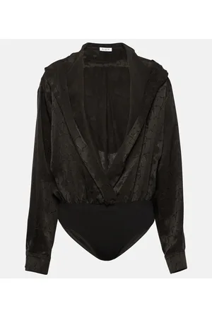 Alaïa AlaÃ¯a Hooded bodysuit