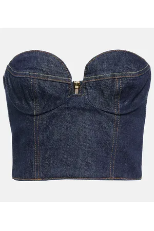 MAGDA BUTRYM Denim bustier