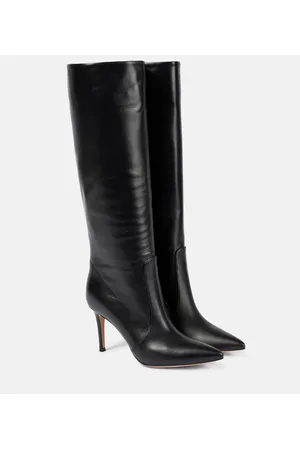 Gianvito Rossi Hansen 85 knee-high leather boots