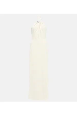 Staud Abigail crÃªpe maxi dress