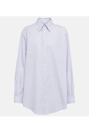 Maison Margiela Striped cotton shirt