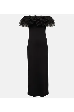 Giambattista Valli Off-shoulder ruffle-trimmed maxi dress