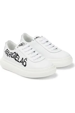 Maison Margiela Logo leather sneakers