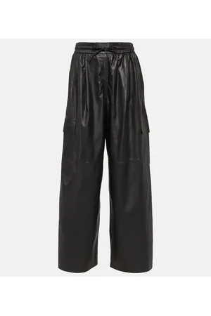 YVES SALOMON Leather pants