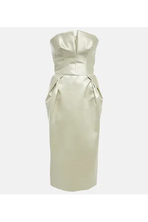 Maison Margiela Satin midi dress